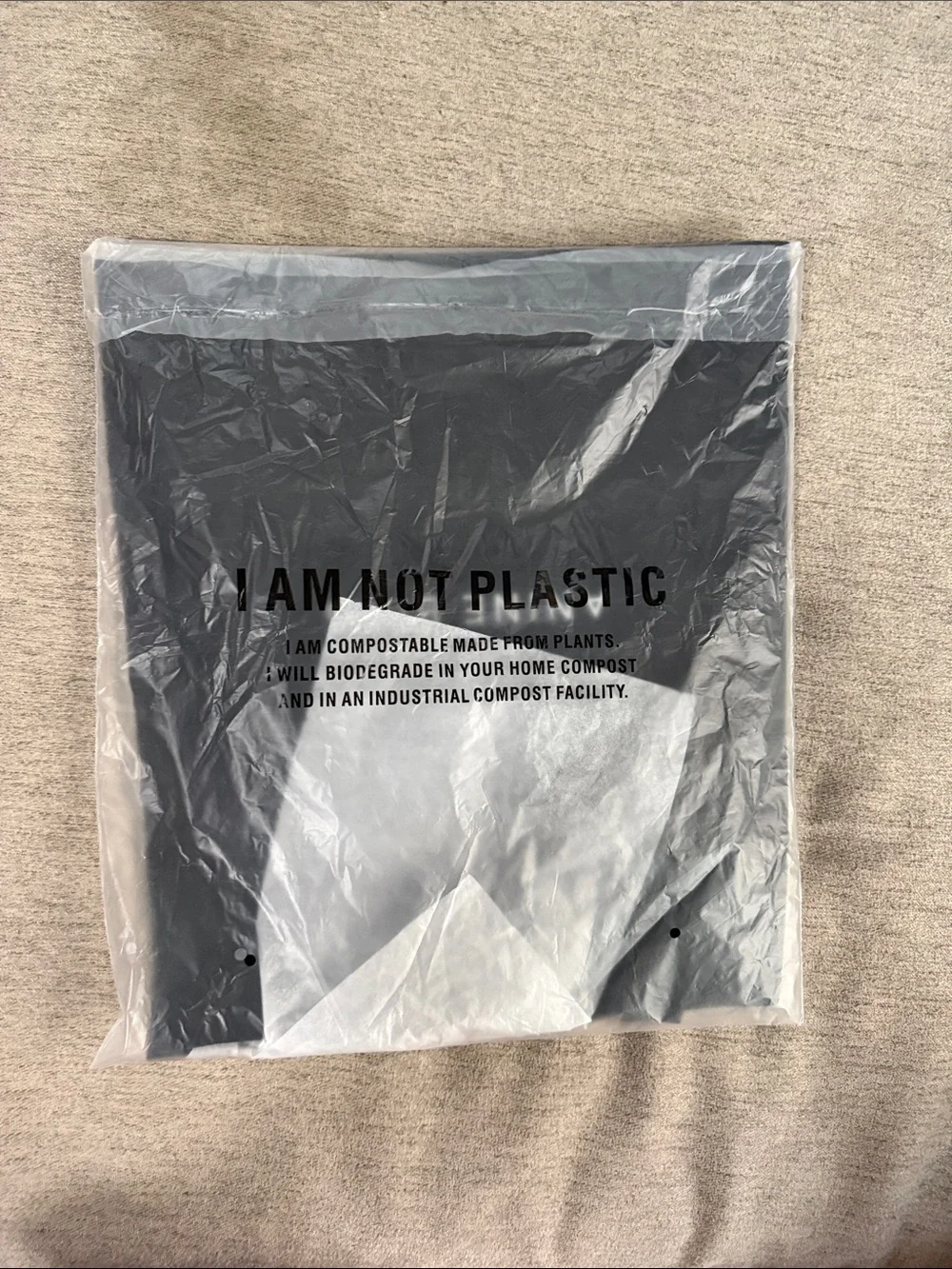 NWT Anine Bing Black Logo Canvas Tote